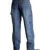 Cinch Men's Blue Vintage Label Utility Fit Tapered Loose Fit Jeans