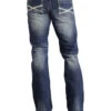 Stetson Rock Fit Bold X Stitched Jeans - Big & Tall