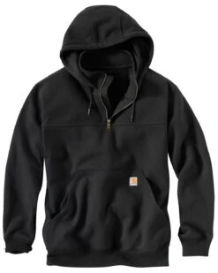 Carhartt Men's Rain Defender Paxton Hooded Zip Mock Work Sweatshirt