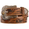 Tony Lama Men's Western Ride Leather Belt - Reg & Big