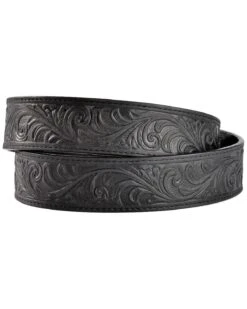 Justin Men's Hand Tooled Western Belt -Western Cowboy Equipment Store 120H42 89 P2