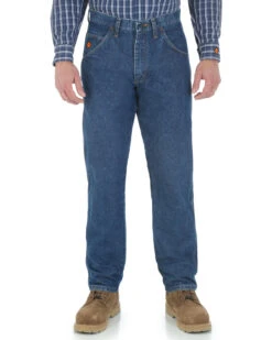 Wrangler Men's FR Relaxed Fit Work Jeans -Western Cowboy Equipment Store 2000005723 402 P2