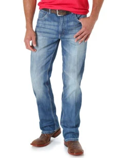 Wrangler 20X Men's No. 42 Vintage Slim Fit Bootcut Jeans -Western Cowboy Equipment Store 2000033487 401 P2
