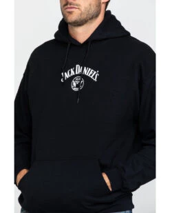Jack Daniel's Men's Logo Hooded Sweatshirt -Western Cowboy Equipment Store 2000165947 001 P4