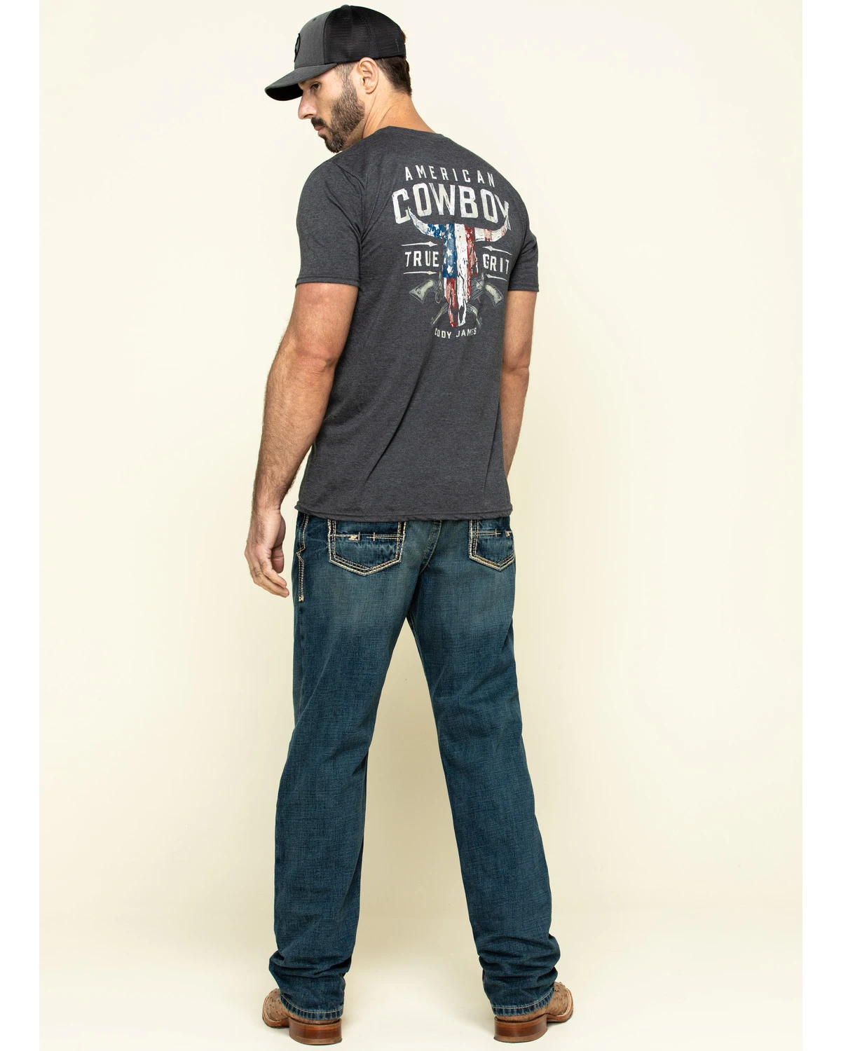 Ariat Men's M3 Boundary Gulch Loose Straight Jeans 5 Ariat Men's M3 Boundary Gulch Loose Straight Jeans - Image 5