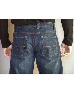 Kimes Ranch Men's Watson Mid Rise Relaxed Bootcut Jeans -Western Cowboy Equipment Store 2000224709 402 D2