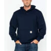 Carhartt Men's FR Hooded Pullover Solid Work Sweatshirt - Big & Tall
