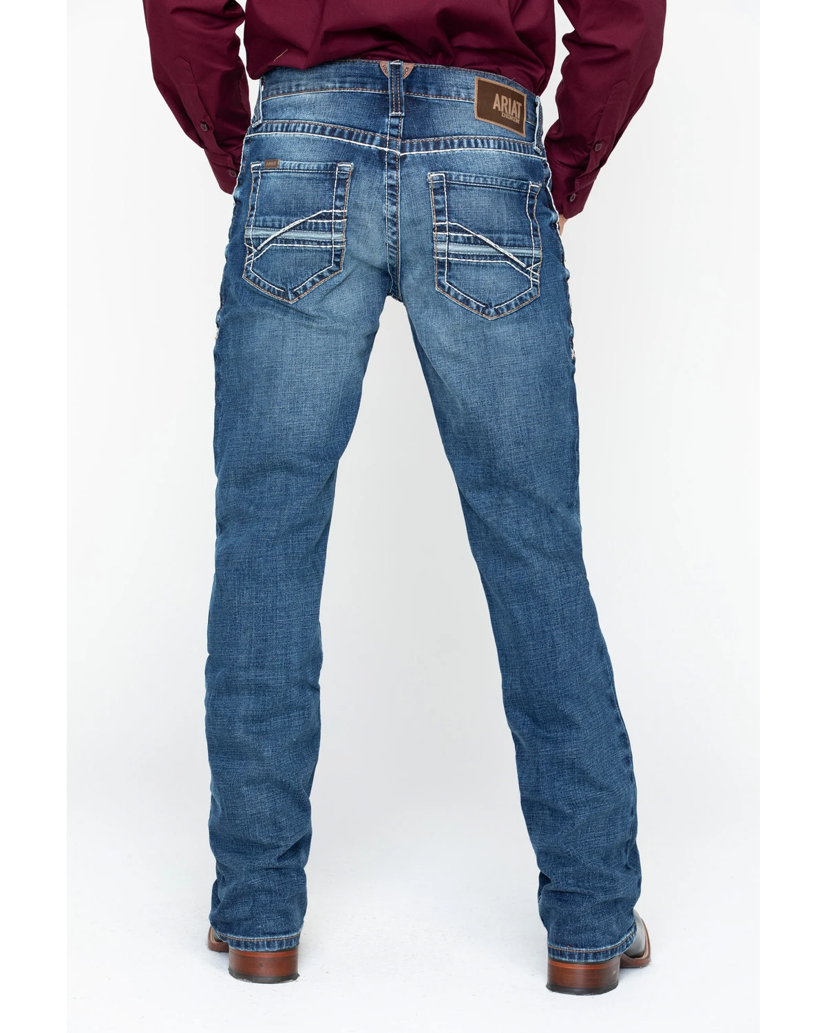 Ariat Men's M4 Preston Silverton Boot Jeans 2 Ariat Men's M4 Preston Silverton Boot Jeans - Image 2