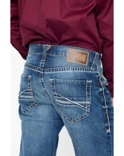 Ariat Men's M4 Preston Silverton Boot Jeans 10 Ariat Men's M4 Preston Silverton Boot Jeans -Western Cowboy Equipment Store 2000238315 400 P5