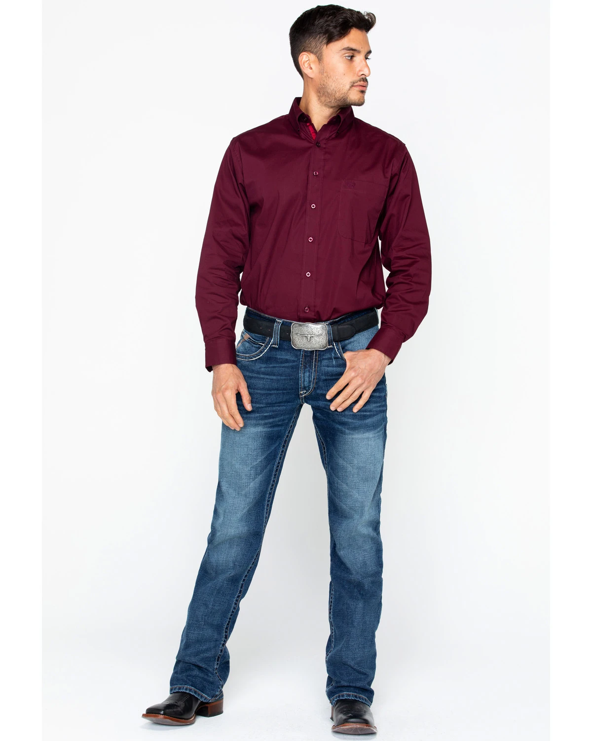 Ariat Men's M4 Preston Silverton Boot Jeans 6 Ariat Men's M4 Preston Silverton Boot Jeans - Image 6