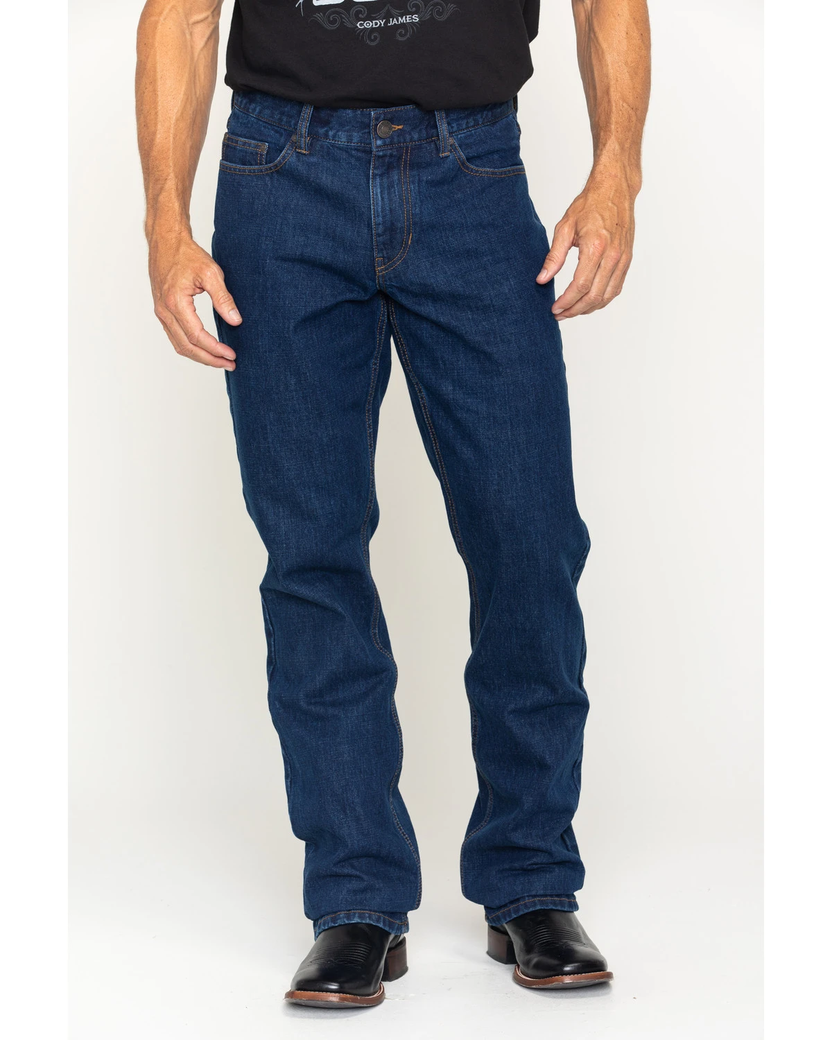 Gibson Men's Bonanza Prewashed Regular Fit Denim Jeans 2 Gibson Men's Bonanza Prewashed Regular Fit Denim Jeans - Image 2