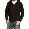 Ariat Men's Black FR Zip-Front Hooded Sweatshirt - Big