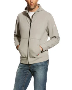 Ariat Men's FR Full Zip Hoodie - Big