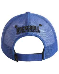 Rock & Roll Denim Men's Rubber Logo Patch Trucker Cap -Western Cowboy Equipment Store 2000283221 001 P3