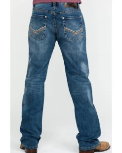 Rock & Roll Denim Men's X Stitch Double Barrel Relaxed Straight Jeans -Western Cowboy Equipment Store 2000283474 400 P5