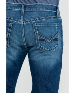 Cinch Men's Ian Medium Stone Wash Slim Boot Jeans 10 Cinch Men's Ian Medium Stone Wash Slim Boot Jeans -Western Cowboy Equipment Store 2000288366 402 P5