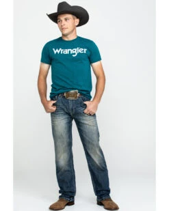 Rock & Roll Denim Men's Reflex Double Barrel Vintage Stretch Relaxed Straight Jeans -Western Cowboy Equipment Store 2000289969 400 P3