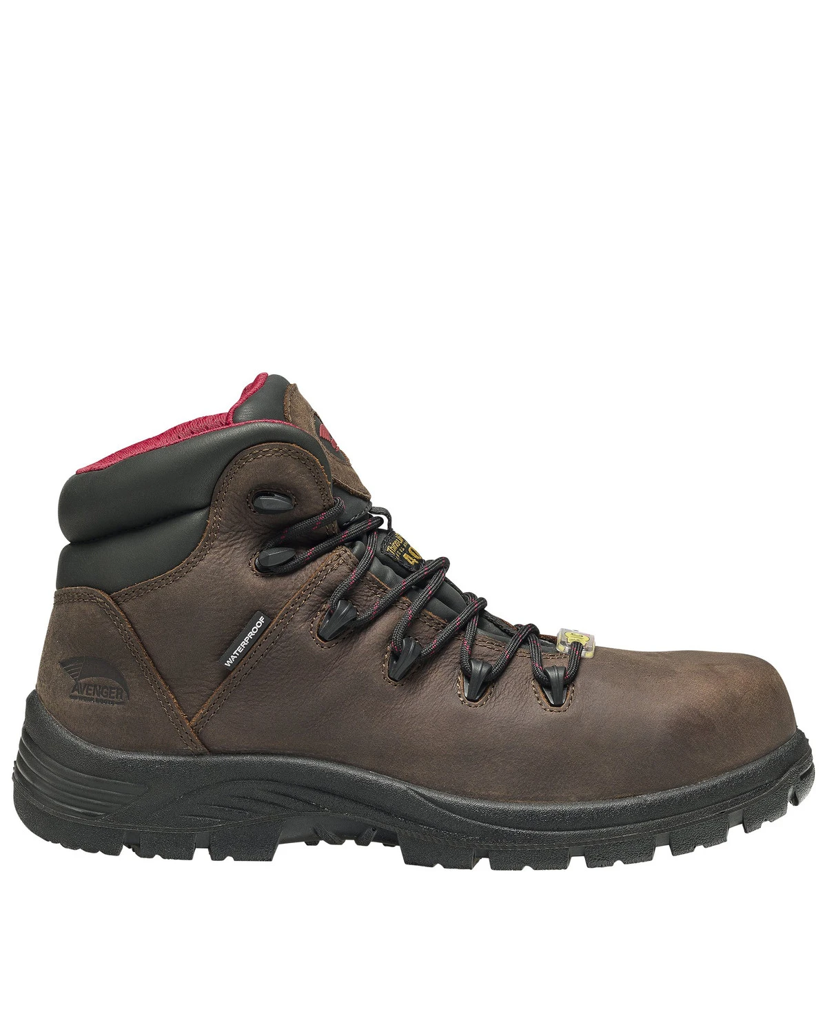 Avenger Men's Framer Waterproof Work Boots - Composite Toe 2 Avenger Men's Framer Waterproof Work Boots - Composite Toe - Image 2