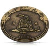 Montana Silversmiths Men's Don'e Tread On Me Gadsden Buckle