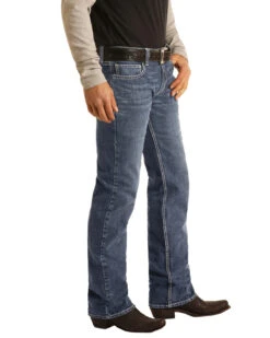 Rock & Roll Denim Men's FR Pistol Light Classic Straight Work Jeans -Western Cowboy Equipment Store 2000323862 400 P3