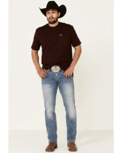 Rock & Roll Denim Men's Light Vintage Revolver Stretch Slim Straight Jeans -Western Cowboy Equipment Store 2000333354 400 P3