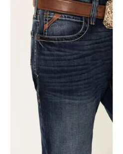 Ariat Men's M4 Denali Malone Dark Stretch Stackable Relaxed Straight Jeans -Western Cowboy Equipment Store 2000333947 400 P5