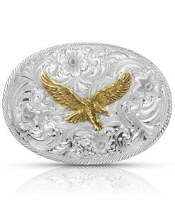 Montana Silversmiths Men's Classic Eagle Buckle