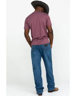 Wrangler 20X Men's Admiral Blue Relaxed Competition Bootcut Jeans - Long -Western Cowboy Equipment Store 2000338084 400 P5