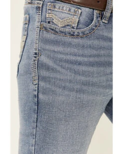 Cody James Men's Mustang Light Wash Stretch Slim Straight Jeans -Western Cowboy Equipment Store 2000341540 400 P3
