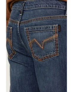 Cody James Men's FR Medium Wash Rigid Slim Bootcut Work Jeans -Western Cowboy Equipment Store 2000343947 420 P4