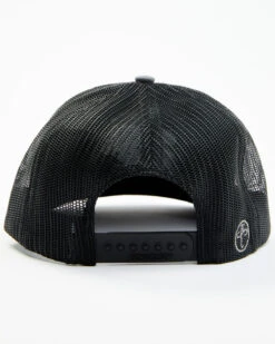 Oil Field Hats Men's Gray & Black Texas Rose Ball Cap -Western Cowboy Equipment Store 2000346266 020 P3