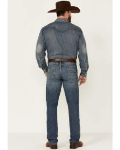 Wrangler 20X Men's No.44 Ember Dark Wash Stretch Slim Straight Jeans - Long -Western Cowboy Equipment Store 2000347672 400 P3