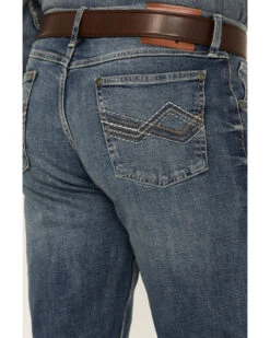 Wrangler 20X Men's No.44 Ember Dark Wash Stretch Slim Straight Jeans - Long -Western Cowboy Equipment Store 2000347672 400 P4