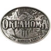 Cody James Men's Oklahoma Heritage Oval Buckle