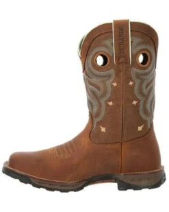 Durango Women's Maverick Waterproof Western Work Boots - Steel Toe -Western Cowboy Equipment Store 2000350775 280 P3