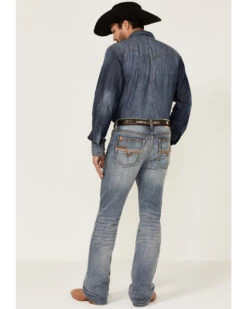 Cody James Core Men's Bear Down Light Wash Stretch Slim Bootcut Jeans -Western Cowboy Equipment Store 2000351786 400 P3