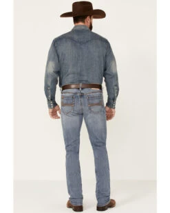 Cody James Core Men's Wild Ride Light Wash Performance Stretch Slim Straight Jeans -Western Cowboy Equipment Store 2000351818 400 P4