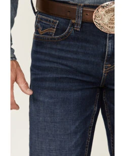 Cody James Men's Morgan Dark Wash Stretch Stackable Straight Leg Jeans -Western Cowboy Equipment Store 2000351832 400 P2