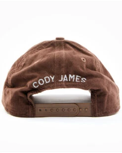 Cody James Men's Brown Corduroy True American Logo Patch Ball Cap -Western Cowboy Equipment Store 2000351854 200 P3
