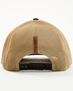 Black Clover Men's Leatherman Circle Logo Mesh Back Trucker Cap 5 Black Clover Men's Leatherman Circle Logo Mesh Back Trucker Cap -Western Cowboy Equipment Store 2000352068 001 P3