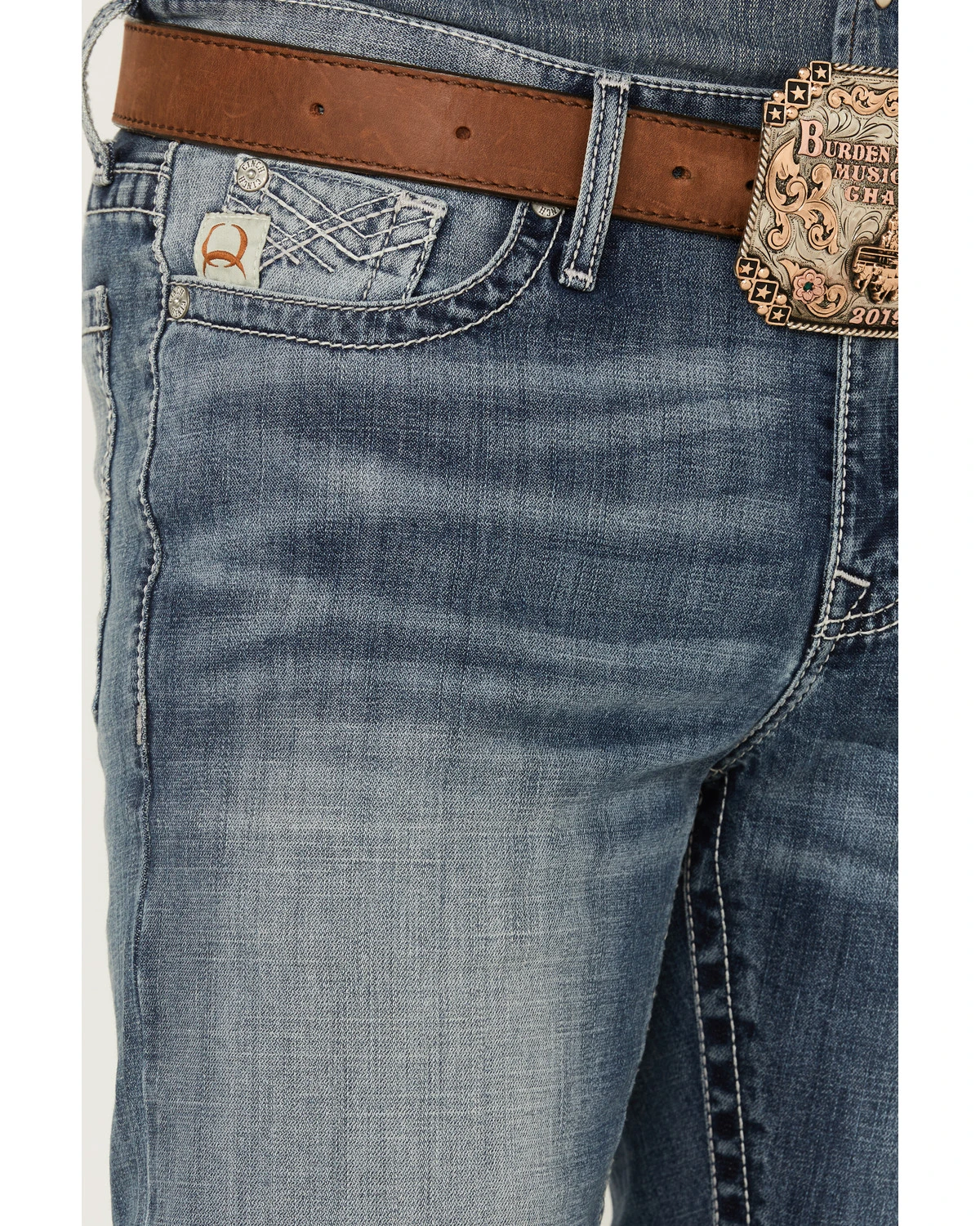 Cinch Men's Ian Performance Stretch Slim Bootcut Jeans 2 Cinch Men's Ian Performance Stretch Slim Bootcut Jeans - Image 2