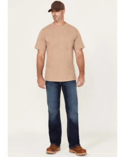 Ariat Men's FR M4 Stillwell Dark Wash Durastretch Relaxed Bootcut Work Jeans