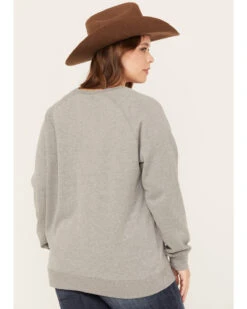 Ariat Women's R.E.A.L. Pacific Steerhead Sweatshirt - Plus -Western Cowboy Equipment Store 2000357026 070 P4