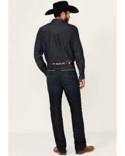 Kimes Ranch Men's Roger Dark Wash Stretch Slim Bootcut Jeans -Western Cowboy Equipment Store 2000358676 400 P3