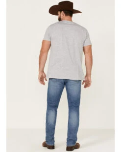 Wrangler Retro Men's Payson Light Wash Stretch Slim Straight Jeans -Western Cowboy Equipment Store 2000359718 412 P3