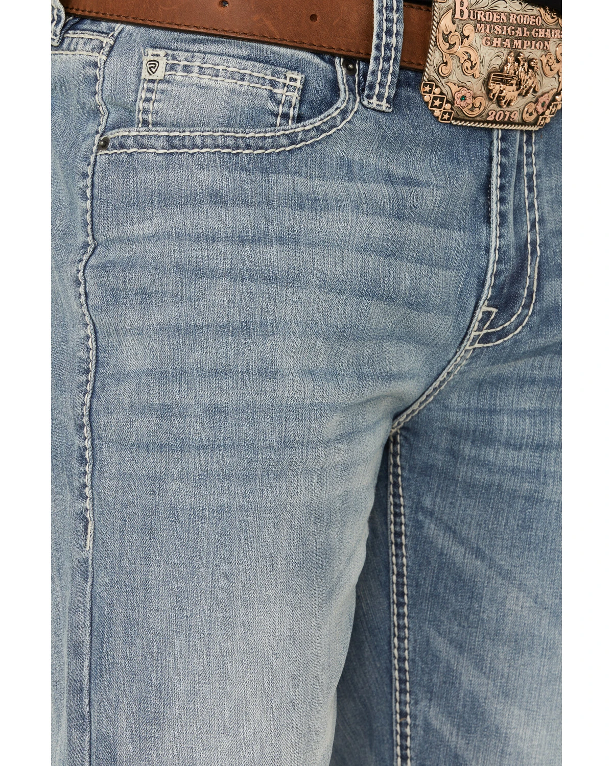 Rock & Roll Denim Men's Double Barrel Reflex Stretch Relaxed Bootcut Jeans 4 Rock & Roll Denim Men's Double Barrel Reflex Stretch Relaxed Bootcut Jeans - Image 4