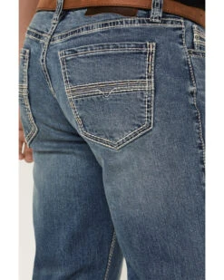 Rock & Roll Denim Men's Double Barrel Reflex Stretch Relaxed Straight Jeans -Western Cowboy Equipment Store 2000361612 400 P2