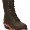 Chippewa Men's Thunderstruck 10" Waterproof Insulated Logger Work Boot - Soft Toe