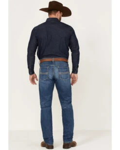 Cinch Men's Jesse Medium Stonewash Performance Stretch Slim Straight Jeans -Western Cowboy Equipment Store 2000362804 402 P3