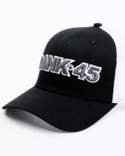 RANK 45 Men's Embroidered Logo Mesh-Back Ball Cap